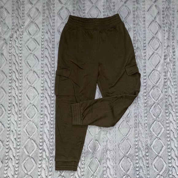 Garage Green Cargo Joggers - Picture 1 of 4